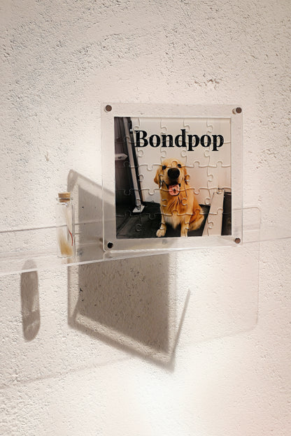 Bondpop private high-end customization - Eternal and memorable love - Transparent acrylic jigsaw puzzle - Optional size.